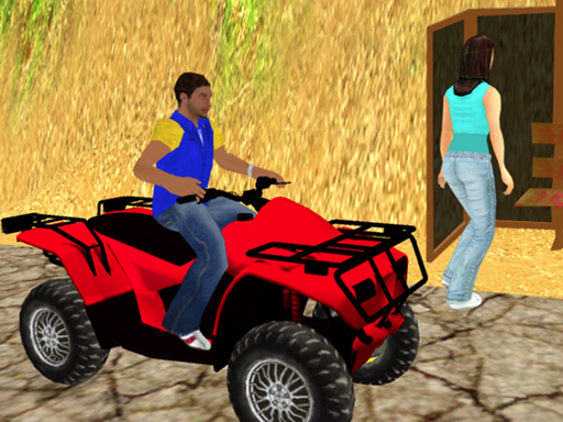 Traffic Racer Quad Bike Game online game