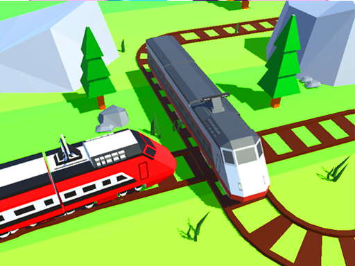Train 3D game puzzle online game