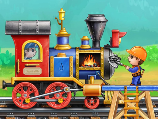 Train Games For Kids online Girls game
