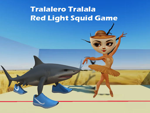 Tralalero Tralala Red Light Squid Game online Arcade game