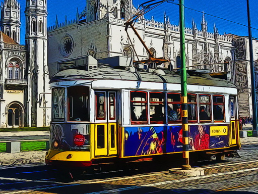 Tram Jigsaw online game