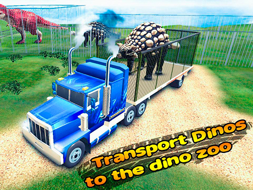 Transport Dinos To The Dino Zoo online game