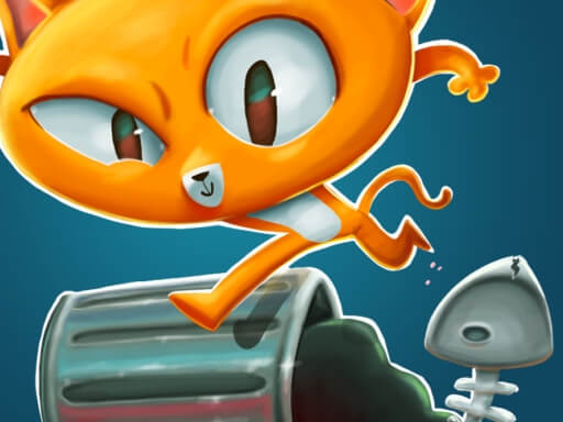 Trash Dash Runner online Hypercasual game