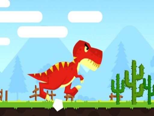 TRex Running Color online Clicker game