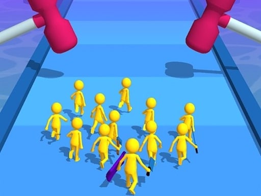 Tribal job hopping online game