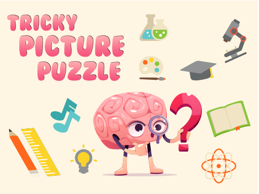 Tricky Picture Puzzle online game