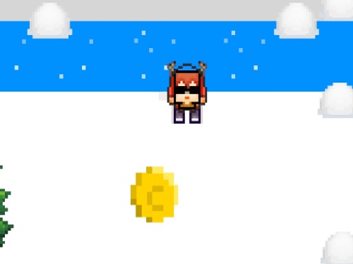 Triple Skiing 2D online Arcade game