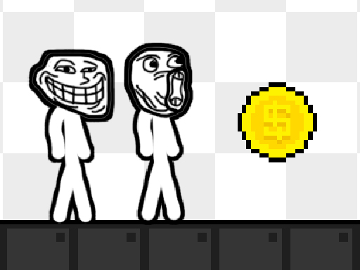 Troll Stick Face Escape online Arcade game