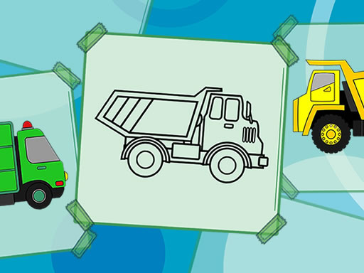 Truck Coloring Book online game