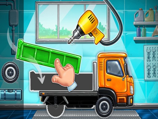 Truck-Factory-For-Kids-Game online game