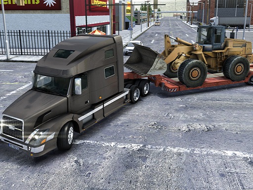 Truck Transport City Simulator Game online Arcade game