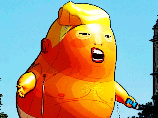 Trump Flying Adventure online game