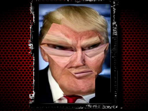 Trump Funny face HTML5 online game