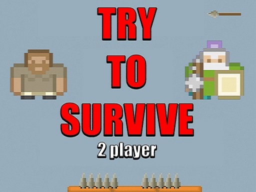 Try to survive 2 player online Arcade game