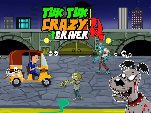Tuk Tuk Crazy Driver online Arcade game