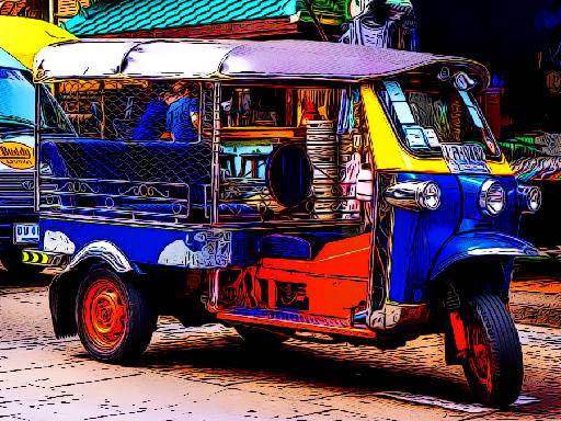 Tuk Tuk Tricycle Puzzle online game