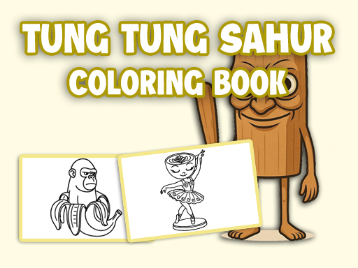 Tung Tung Sahur Coloring Book online game