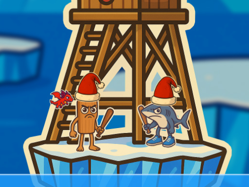 Tung Tung Sahur Snow Arena online Arcade game