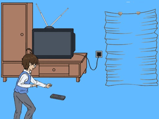 Turn on the TV online game