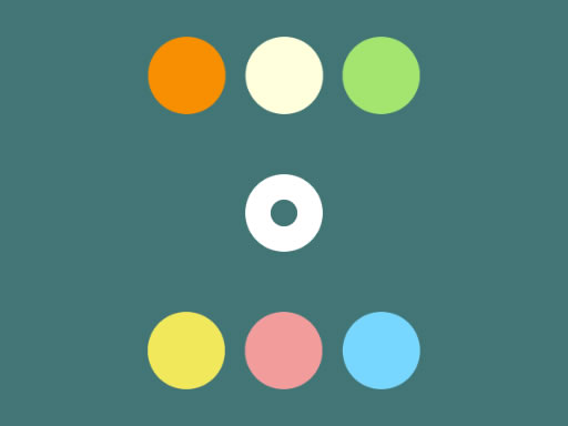 Two Rows Colors online Puzzle game