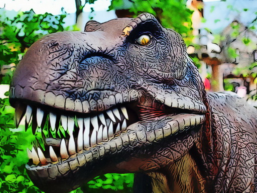 Tyrannosaurus Rex Carnivore Jigsaw online game