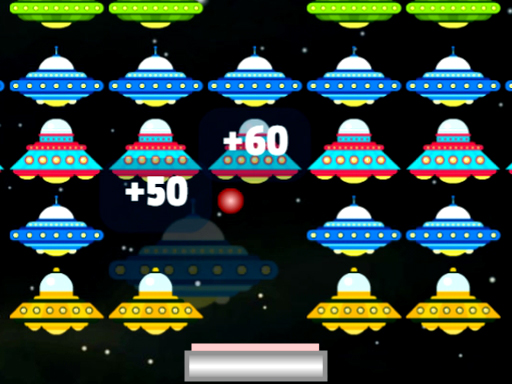UFO Arkanoid Deluxe online Puzzle game