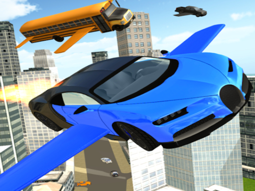 ULTIMATE FLYING CAR CRAZY online game