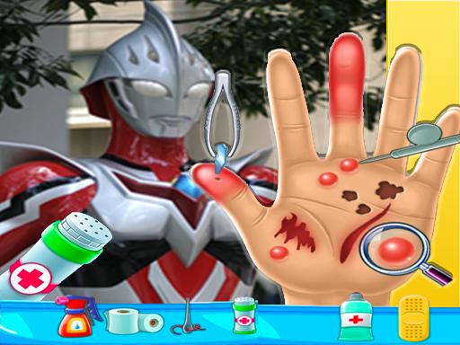 Ultraman Hand Doctor - Fun Games for Boys Online online Puzzle game