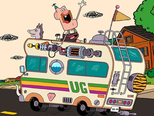 Uncle Grandpa Hidden online Puzzle game