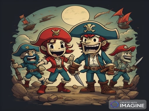 Undead Horizons: Pirates Plague online Arcade game