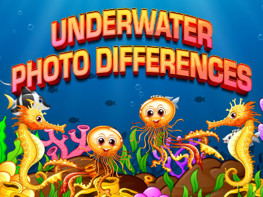Underwater Photo Differences online Puzzle game