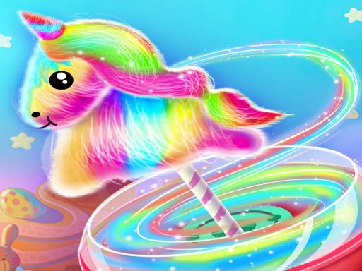 Unicorn Cotton Candy Maker online Puzzle game