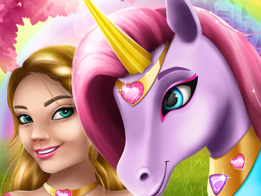 Unicorn Fashion dress up girls online Hypercasual game