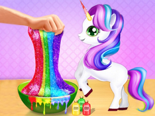 Unicorn Slime Maker online Girls game