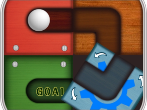 Unroll Ball - Roll the ball online game