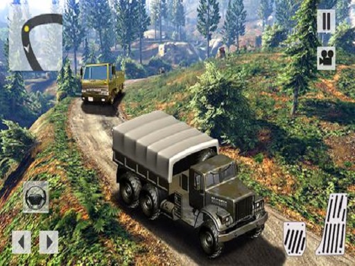 US OffRoad Army Truck Driver online Adventure game