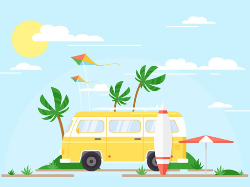 Vacation Time Jigsaw online game