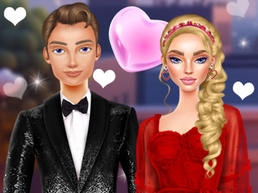 Valentines Day Couple Date online game
