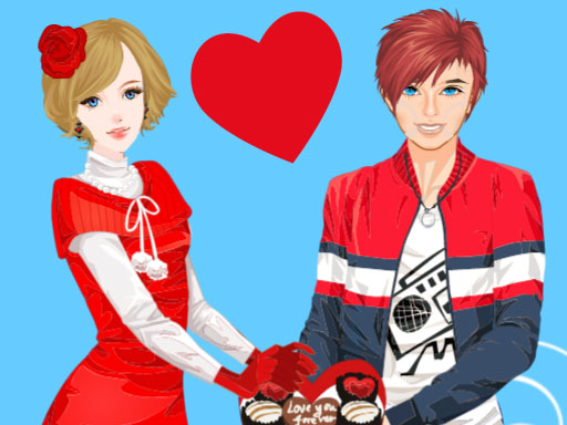 Valentines Day Dress Up online game