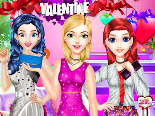 Valentines Day Single Party online Girls game