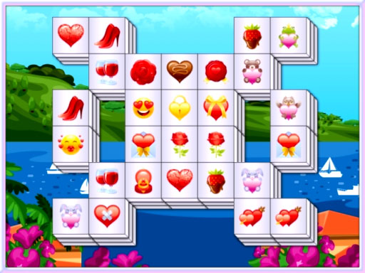 Valentines Mahjong Deluxe online game