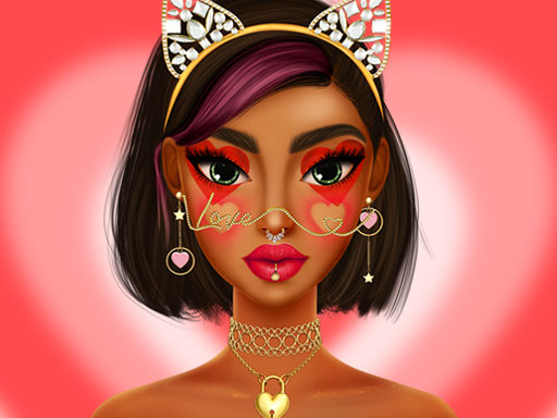 Valentines Makeup Trends online Girls game