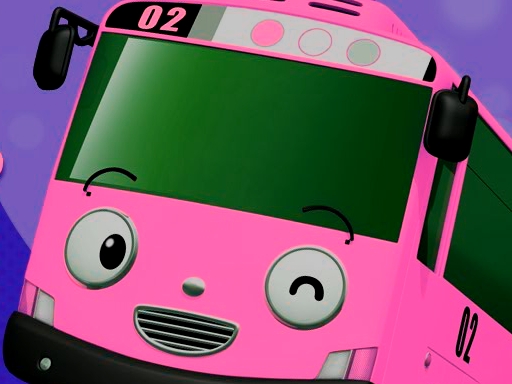 Valentines School Bus 3D Parking online Girls game