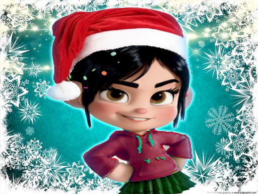 Vanellope Von Schweetz Christmas Dress Up online Girls game