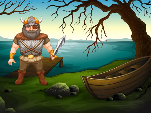 Viking Warrior Battle Jigsaw online game