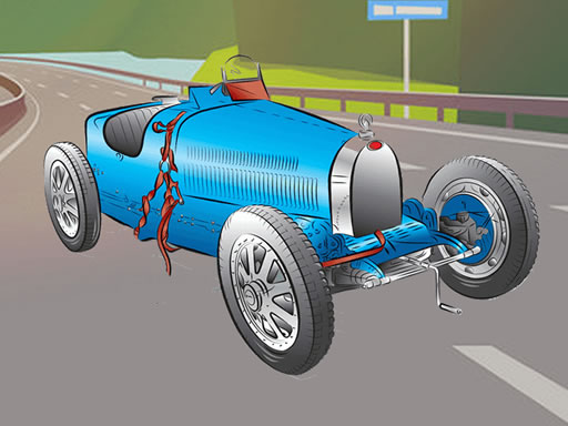 Vintage Cool Cars Memory online game