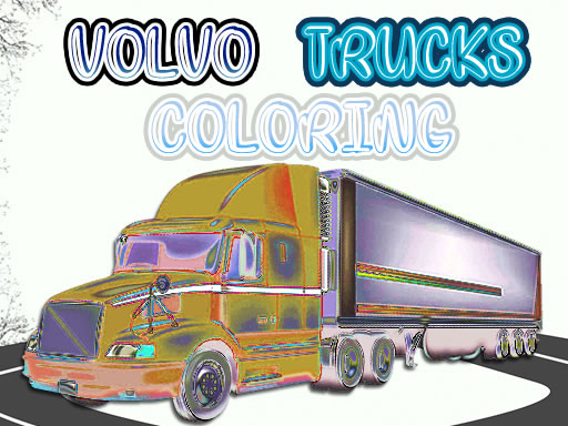 Volvo Trucks Coloring online game