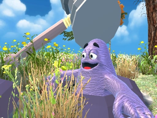 Wack a Grimace Shake online Arcade game