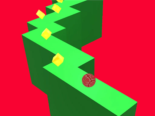 Wall Ball ZigZag Game 3D online game