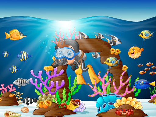Water Dive 2D: Underwater Survival online game